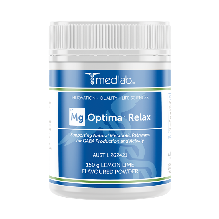 Medlab 12Mg Optima Relax™ Lemon & Lime 150 G Heathershaw's